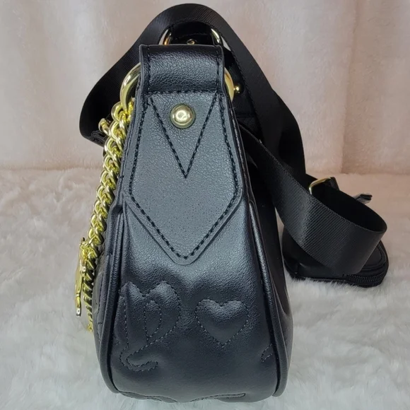 NWT Juicy Couture Black Crossbody - Picture 5 of 10